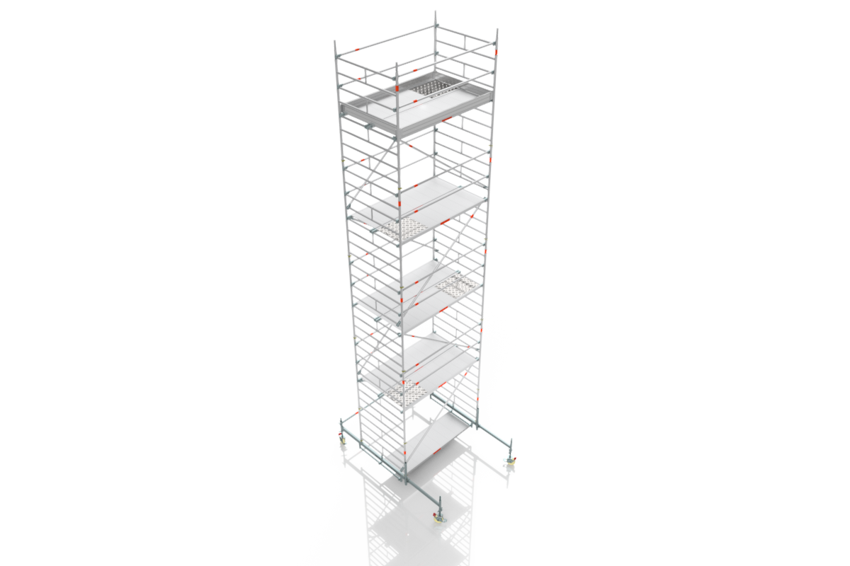 Rollgerüst AH 10,72 m | 2,30 m x 1,50 m