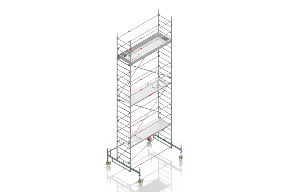 Rollgerüst AH 7,53 m | 2,30 m x 0,75 m