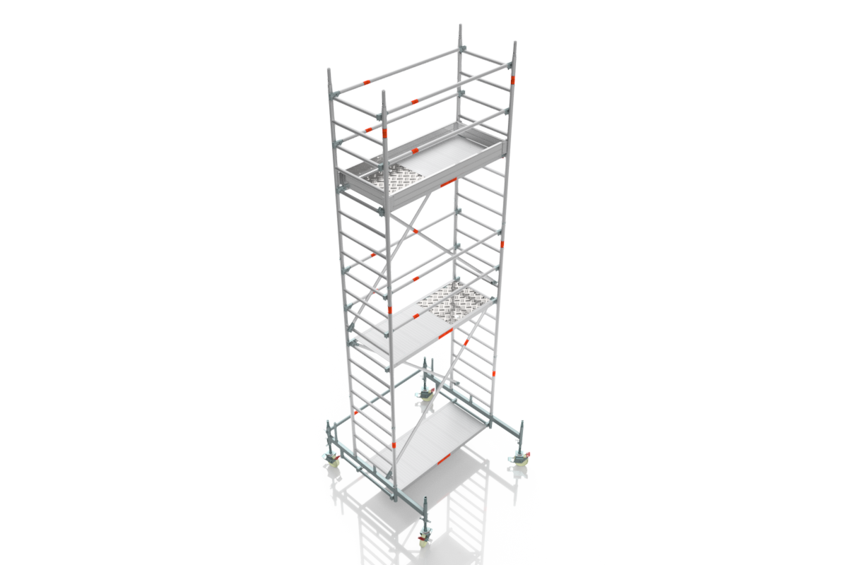 Rollgerüst AH 6,70 m | 1,80 m x 0,75 m