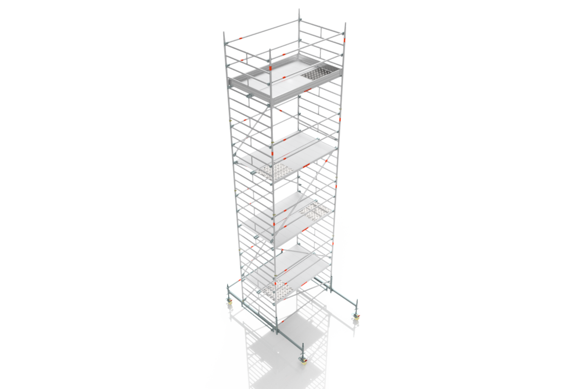 Rollgerüst AH 9,55 m | 2,30 m x 1,50 m 