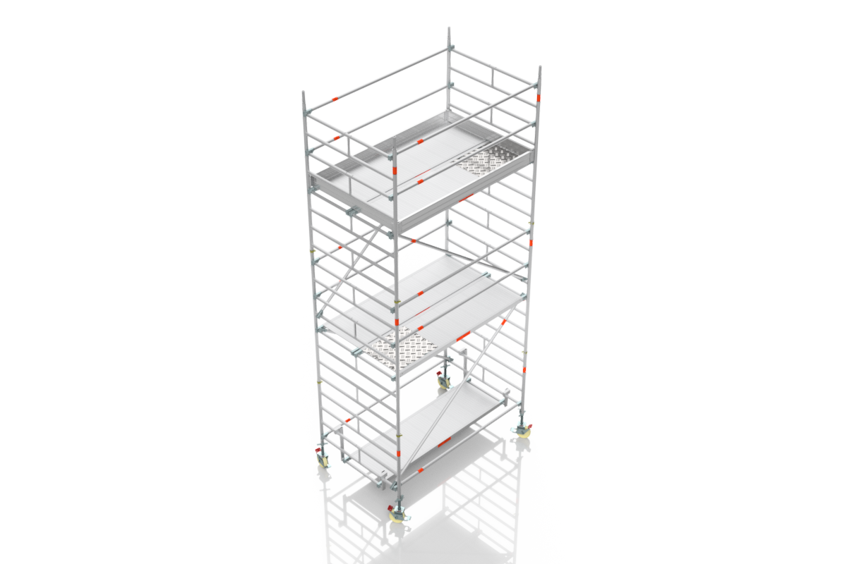 Rollgerüst AH 6,19 m | 2,30 m x 1,50 m